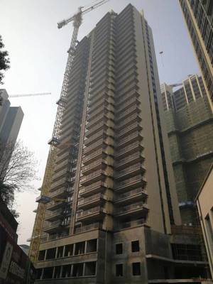 年味濃，“家”音至丨金鐘大雁城1月工程進度播報 外墻粉刷工程穩步推進